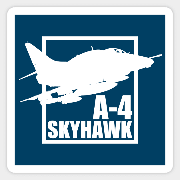 A-4 Skyhawk Sticker by Tailgunnerstudios